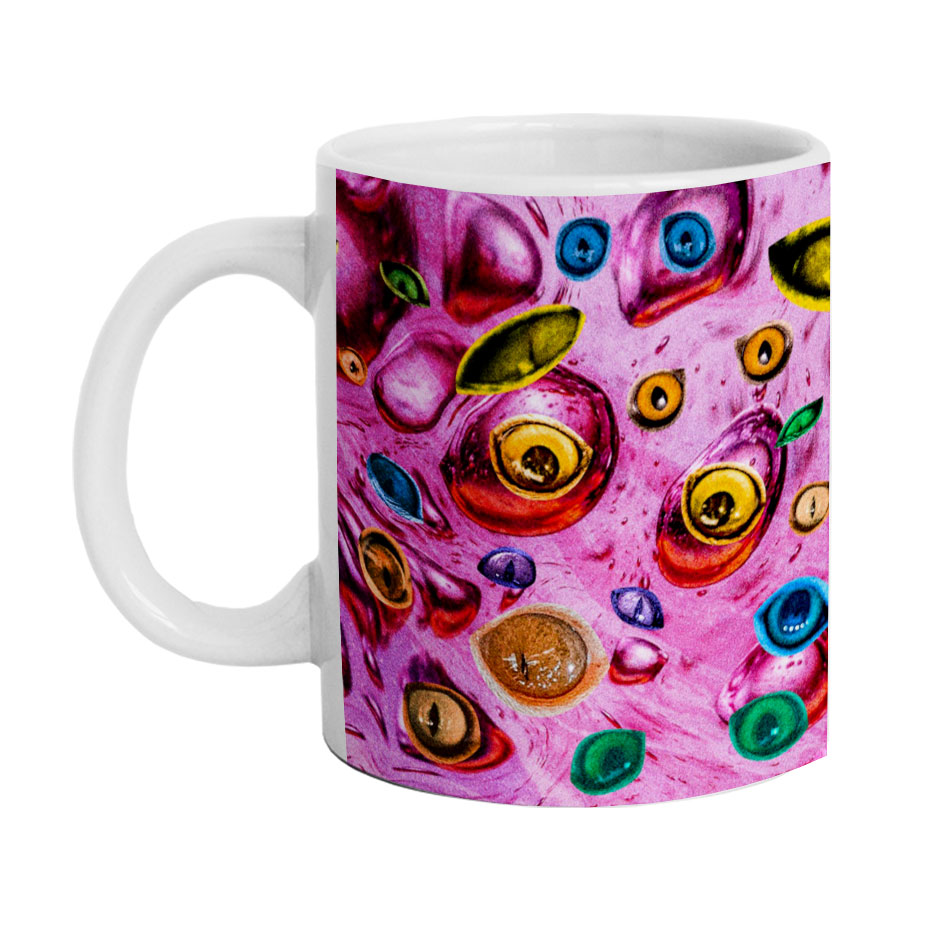 ماگ دارلی طرح چشم فانتزی مدل MG2309