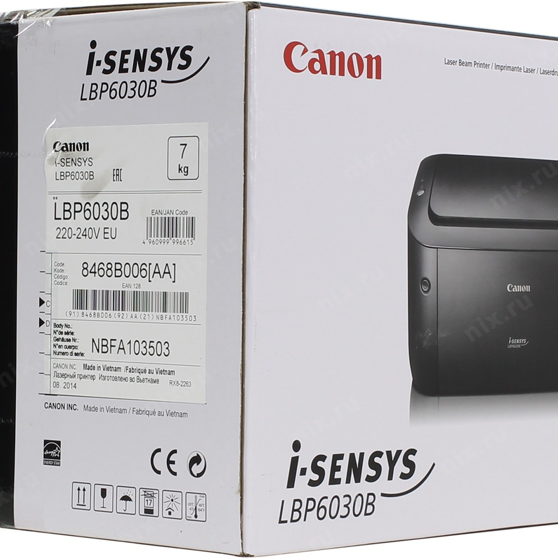 پرینتر  تک کاره لیزری سیاه و سفید کنن Canon i-sensys LBP6030b