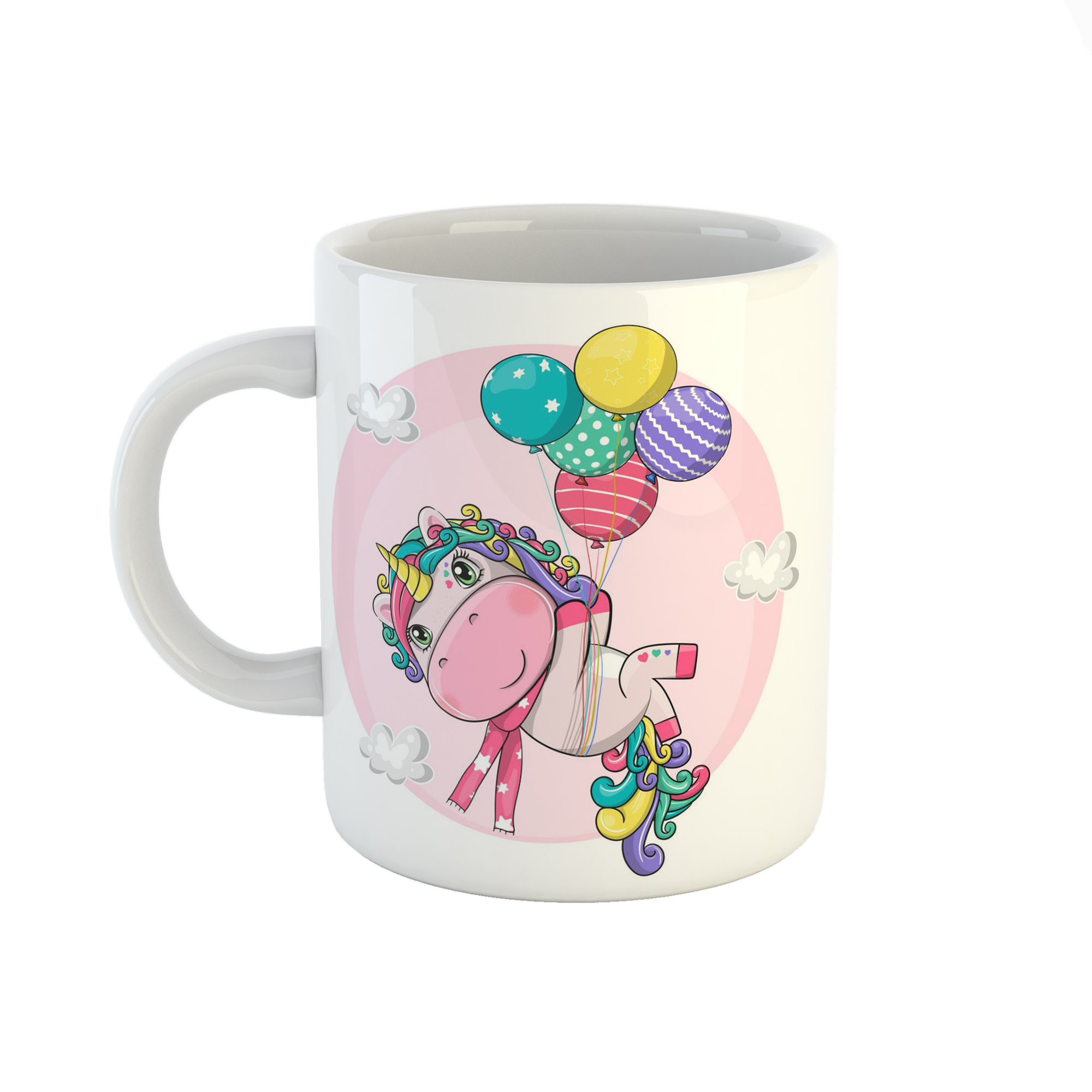 ماگ طرح unicorn مدل اسب تک شاخ کد 19