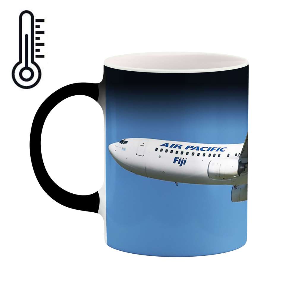 ماگ حرارتی طرح هواپیمای مسافربری مدل mgh00850