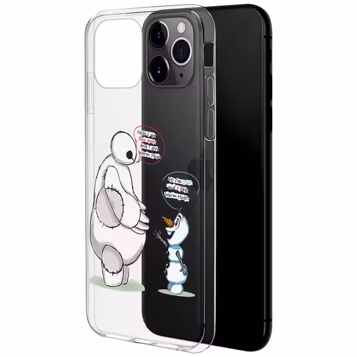 کاور طرح Olaf &amp; Baymax مناسب برای گوشی موبایل اپل iPhone 11 Pro 