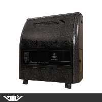 بخاری گازی شارق توس 9000 مدل شراره ساده مشکی