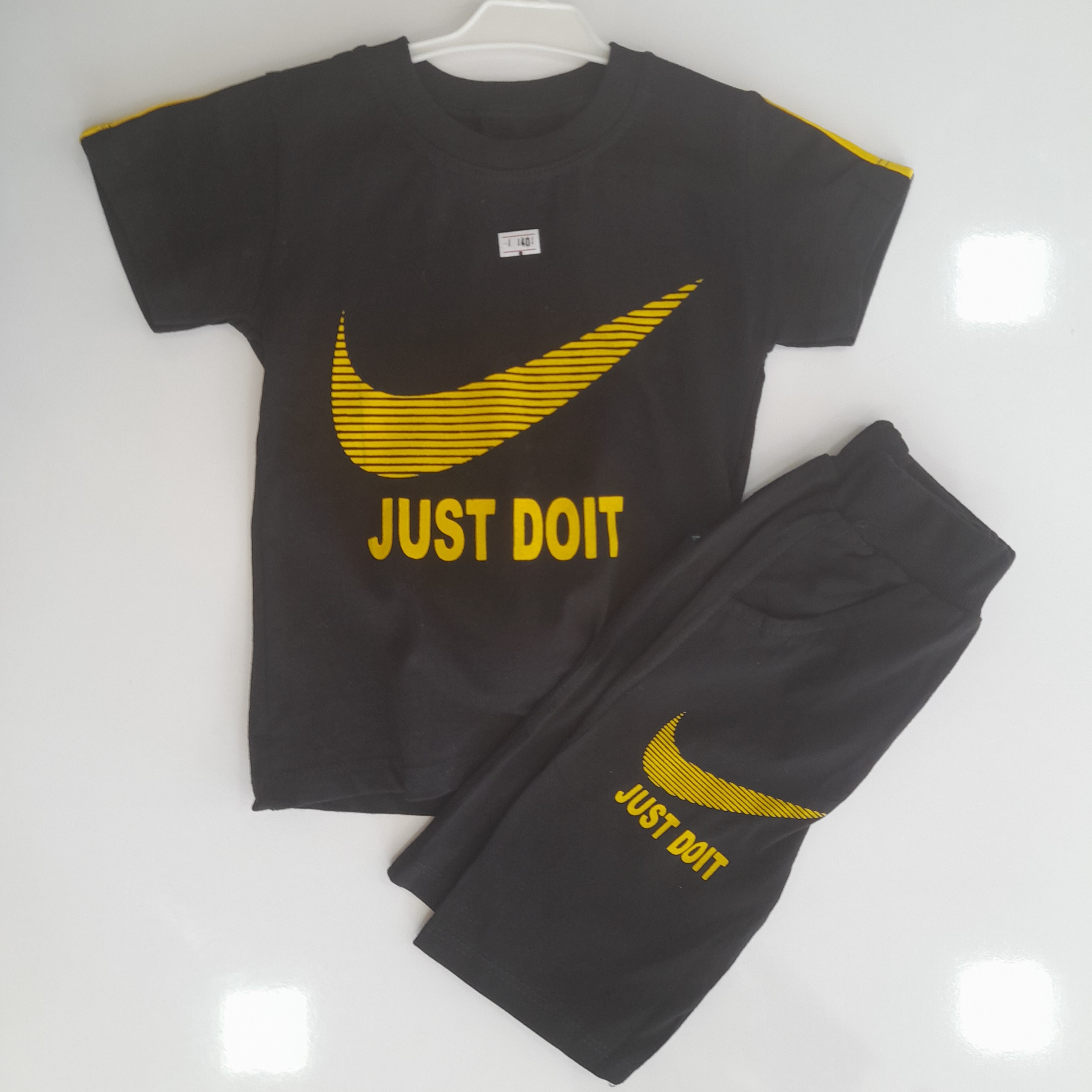 تیشرت شلوارک نخ پنبه باکیفیت سایز 40 تا 50