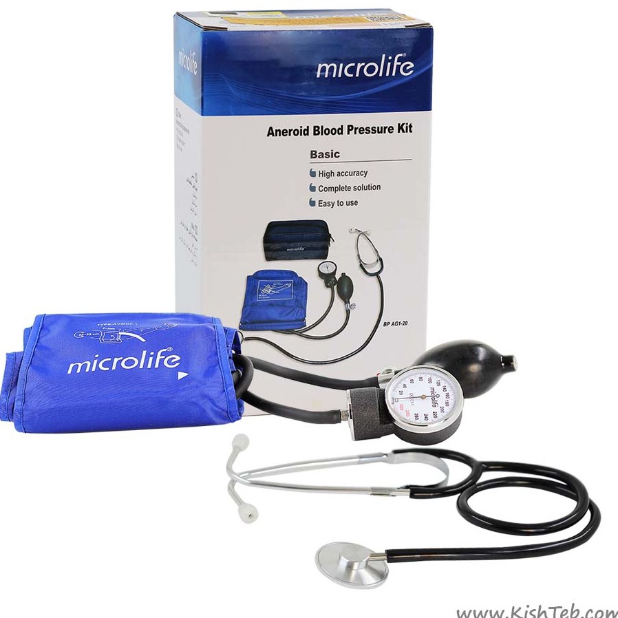 دستگاه فشارسنج عقربه ای میکرولایف همراه با گوشی  (Microlife)