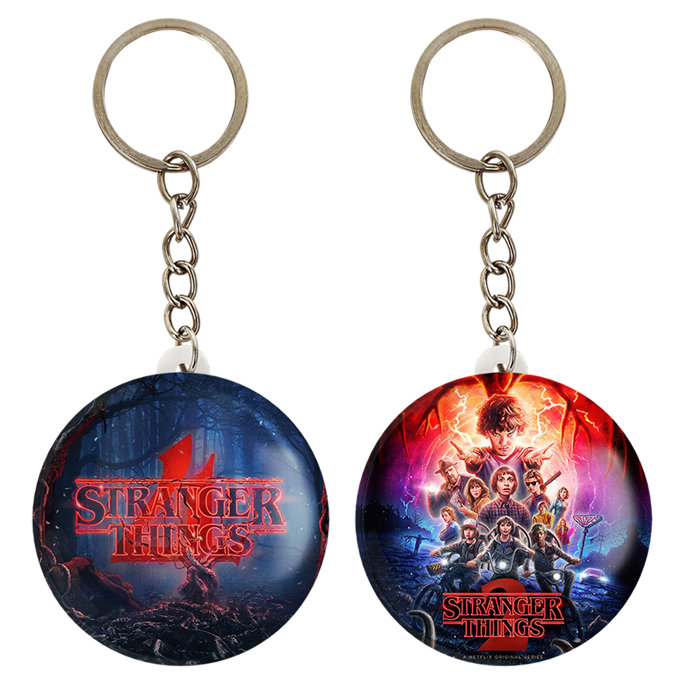 جاکلیدی خندالو مدل سریال استرنجر تینگز Stranger Things کد 1930519301 مجموعه 2 عددی