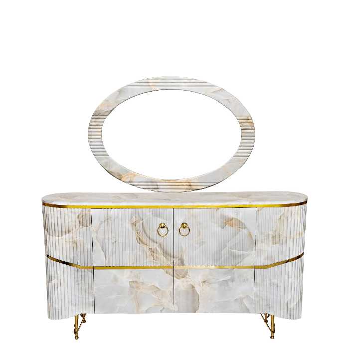 آینه و کنسول مدل کنسول مدلvie_1به همراه قاب اینه