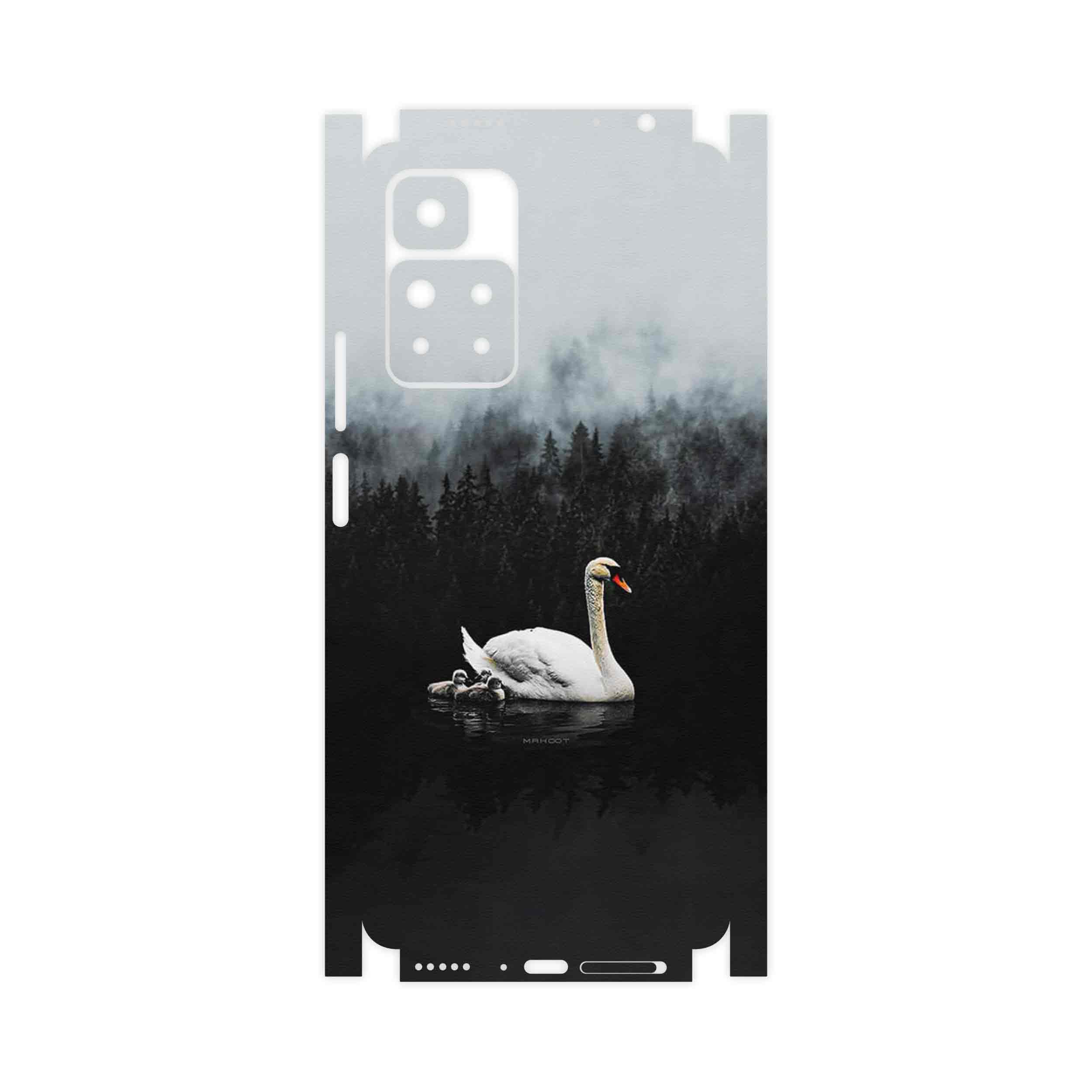 برچسب پوششی ماهوت مدل Swan_Lake-FullSkin مناسب برای گوشی موبایل شیائومی Redmi Note 11 Pro Plus 5G