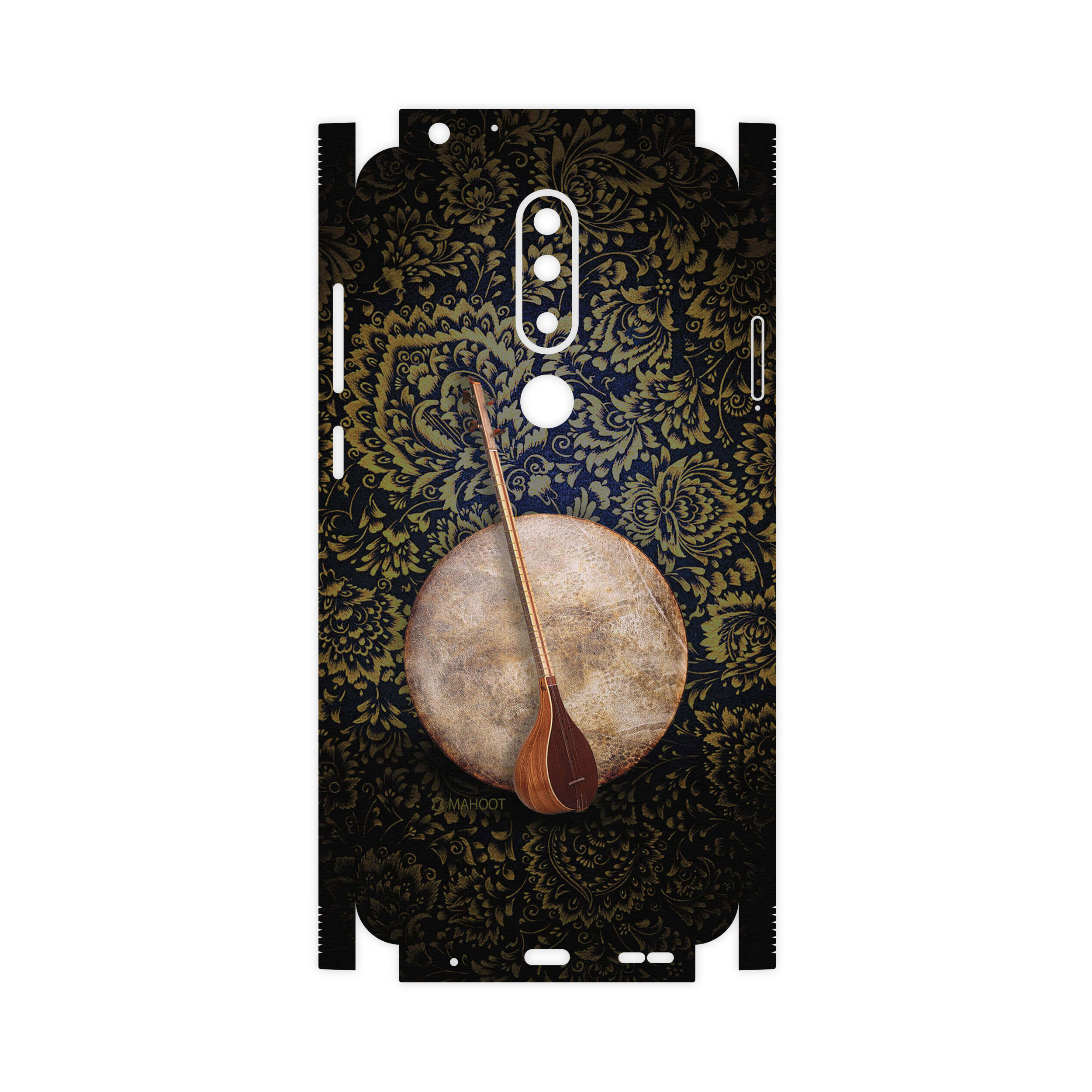 برچسب پوششی ماهوت مدل Setar-Daf-Instruments-FullSkin مناسب برای گوشی موبایل نوکیا 5.1 Plus