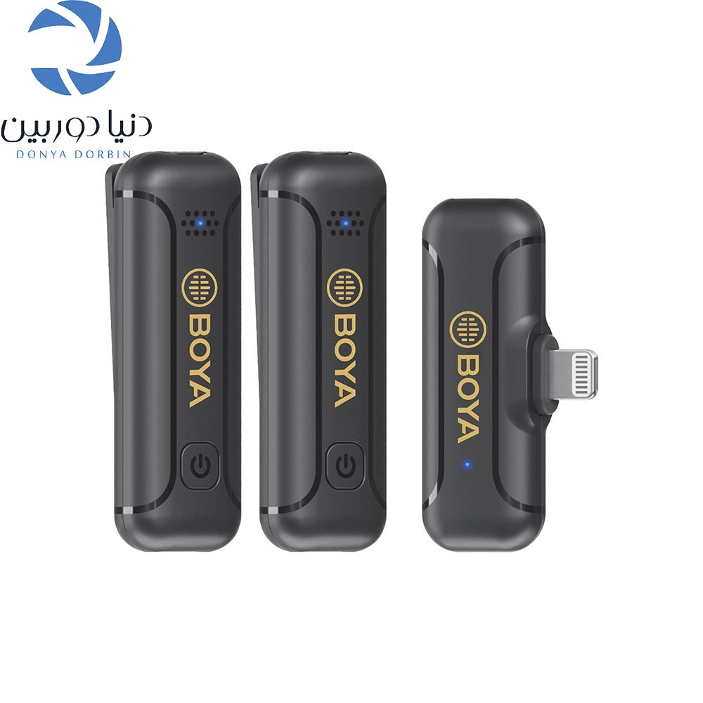 میکروفون بیسیم یقهای بویا BOYA BY-WM3T2-D2