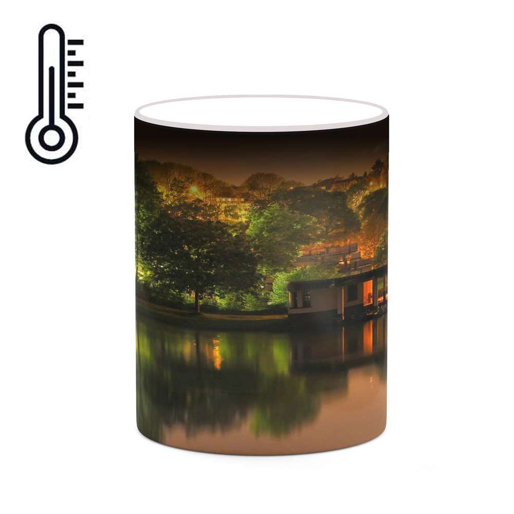 ماگ حرارتی کاکتی طرح منظره مدل mgh18312