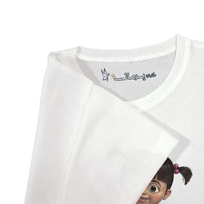 تی شرت آستین کوتاه بچگانه پرمانه طرح کارخانه هیولاها کد pmt.7817