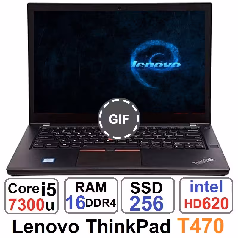 لپ تاپ لنوو Lenovo ThinkPad T470 Core i5 7300u رم16