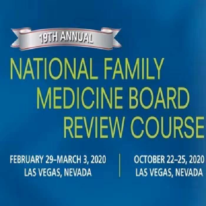 The National Family Medicine Board Review Self-Study Course 2020 at 25€ - کتاب پزشکی بهار