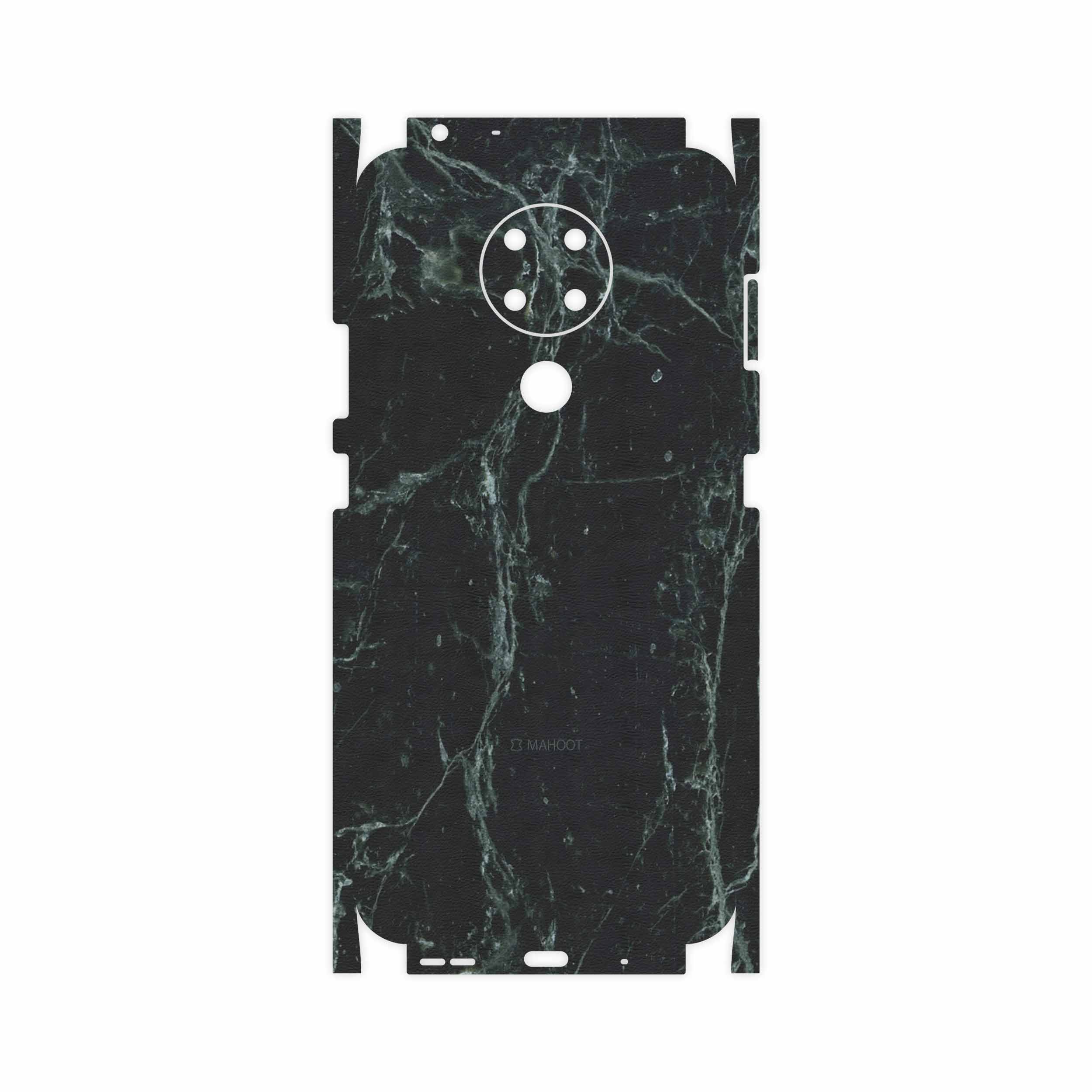 برچسب پوششی ماهوت مدل Graphite-Green-Marble-FullSkin مناسب برای گوشی موبایل نوکیا 3.4