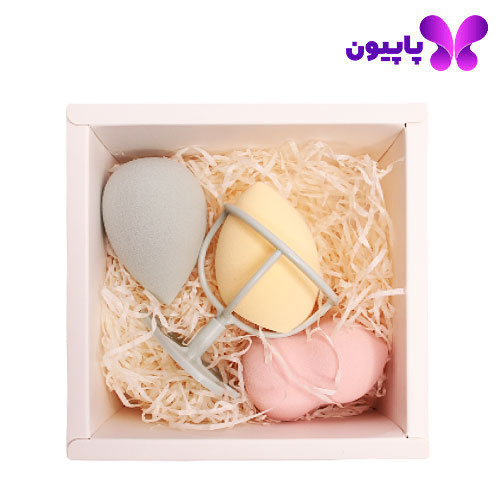 ست 3 عددی پد اسفنجی و پایه