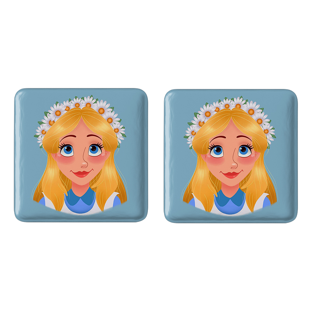 پیکسل خندالو مدل آلیس در سرزمین عجایب کد 1428 به همراه مگنت