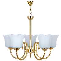 لوستر 5 شعله چشمه نور کد 856.5