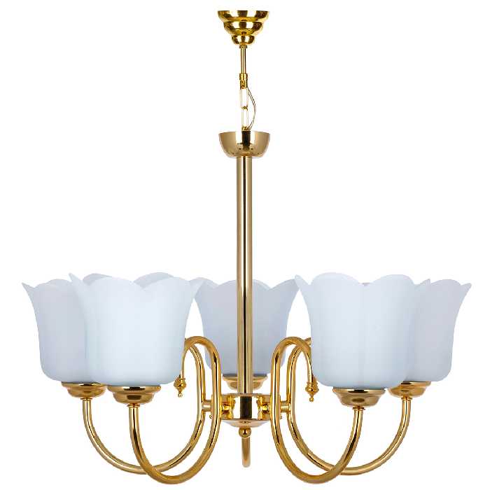 لوستر 5 شعله چشمه نور کد 856.5