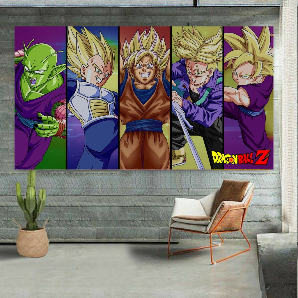 تابلو شاسی طرح انیمه دراگون بال مدل SDT1865