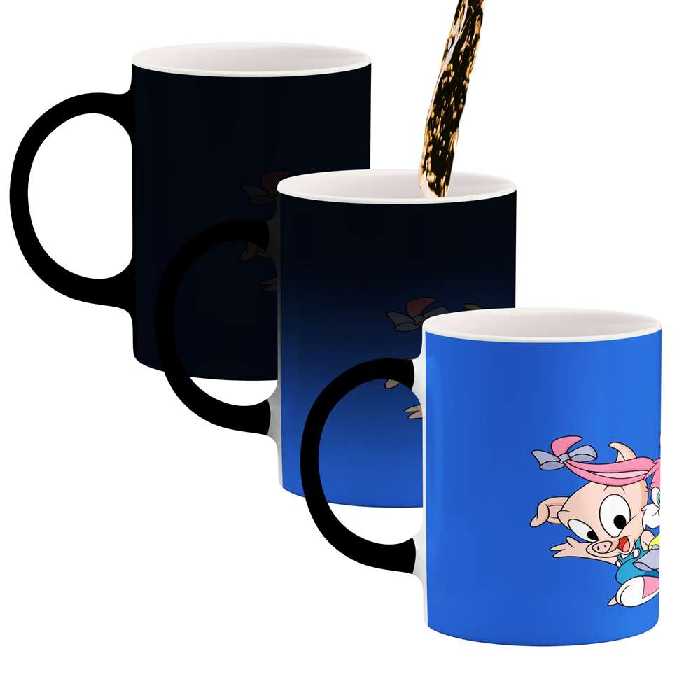 ماگ حرارتی کاکتی طرح کارتون Looney Tunes مدل mgh22724