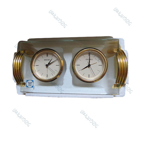 ساعت رو میزی اصل|برند سیکو (seiko)|مدل QHE707G