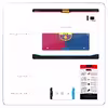 برچسب پوششی ماهوت مدل Barcelona مناسب برای تبلت سامسونگ Galaxy Tab S2 9.7 2015 T810