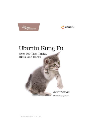 خرید و دانلود نسخه کامل کتاب Ubuntu Kung Fu: Tips, Tricks, Hints, and Hacks
