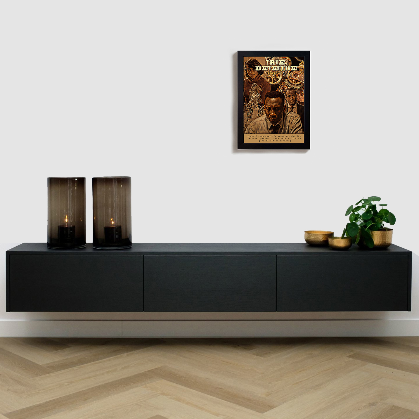 تابلو مدل سریال کاراگاه حقیقی true detective B379