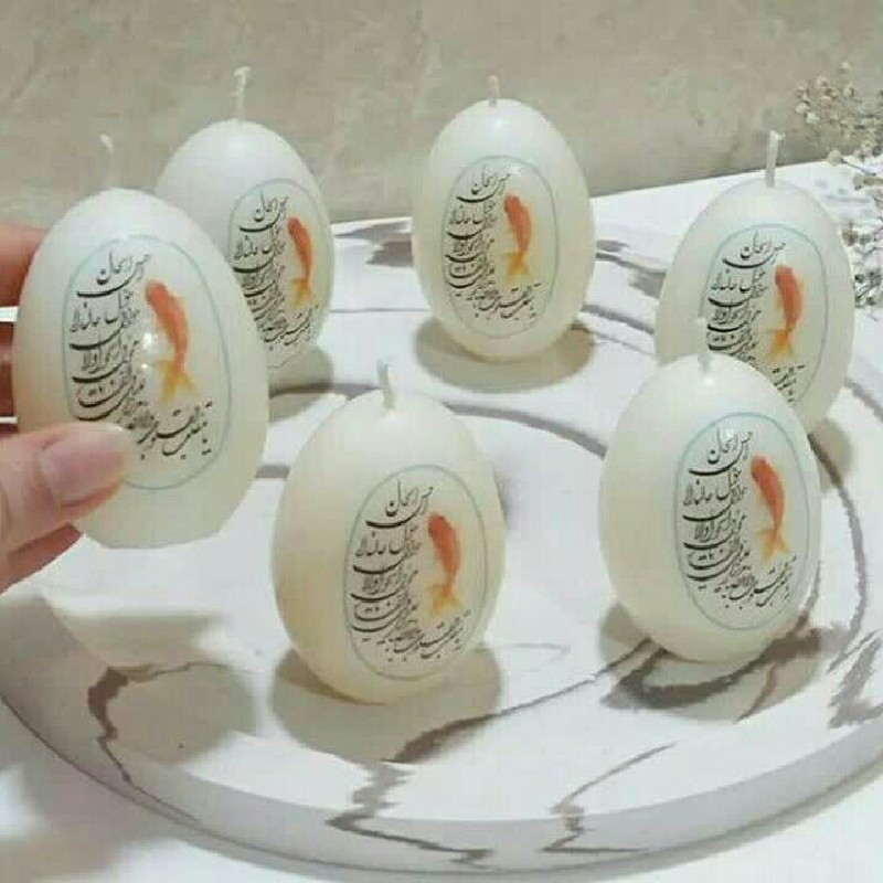 قالب سیلیکونی شمع  تخم مرغ ساده