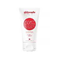 لوسیون ضد آفتاب بی‌رنگ فاقد چربی  SPF50 اسکین کد
