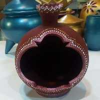 جاشمعی مدل انار سایز متوسط رنگ اناری