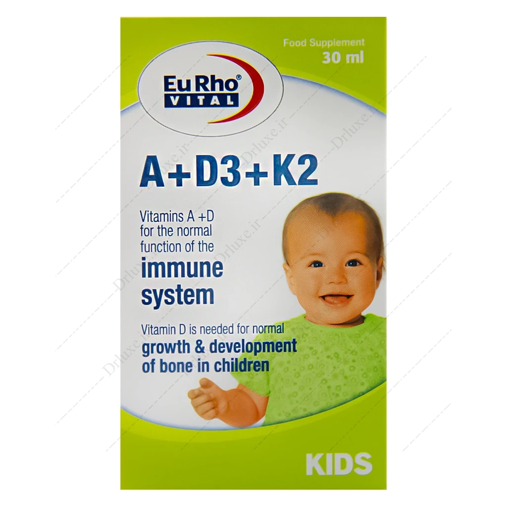 قطره خوراکی یوروویتال،قطره آ د3 و کا2 یوروویتال