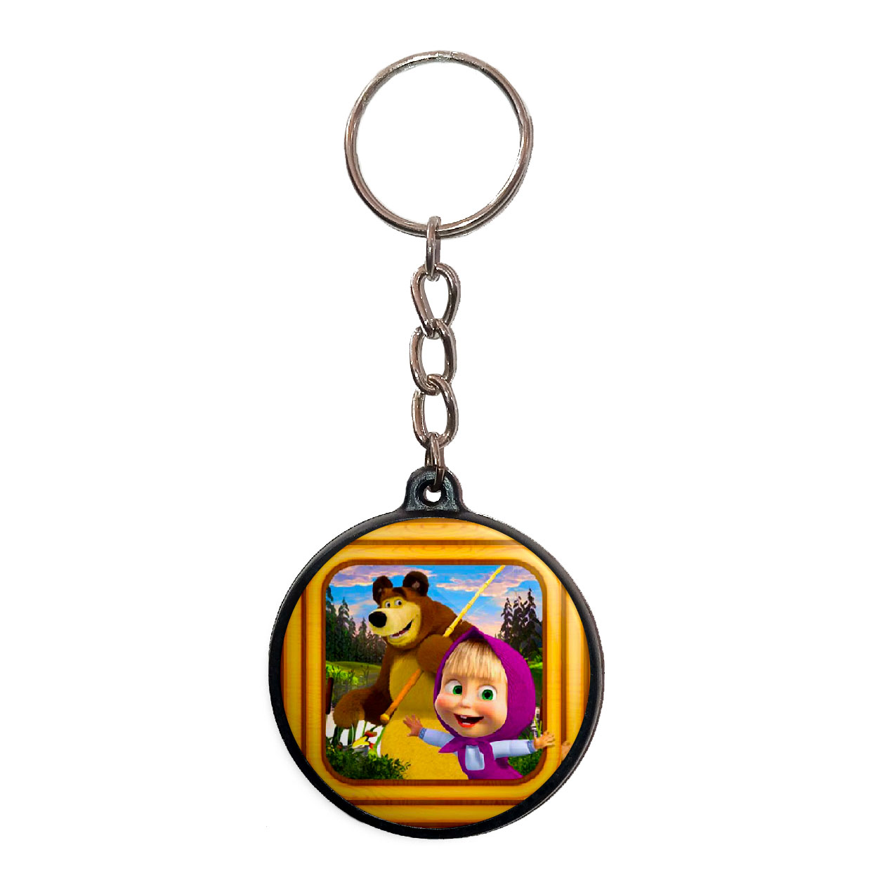 جاکلیدی پرمانه طرح ماشا و میشا کد pmj.11807