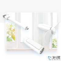 پنکه و چراغ مطالعه راک RockSpace Mini S USB Fan And Light