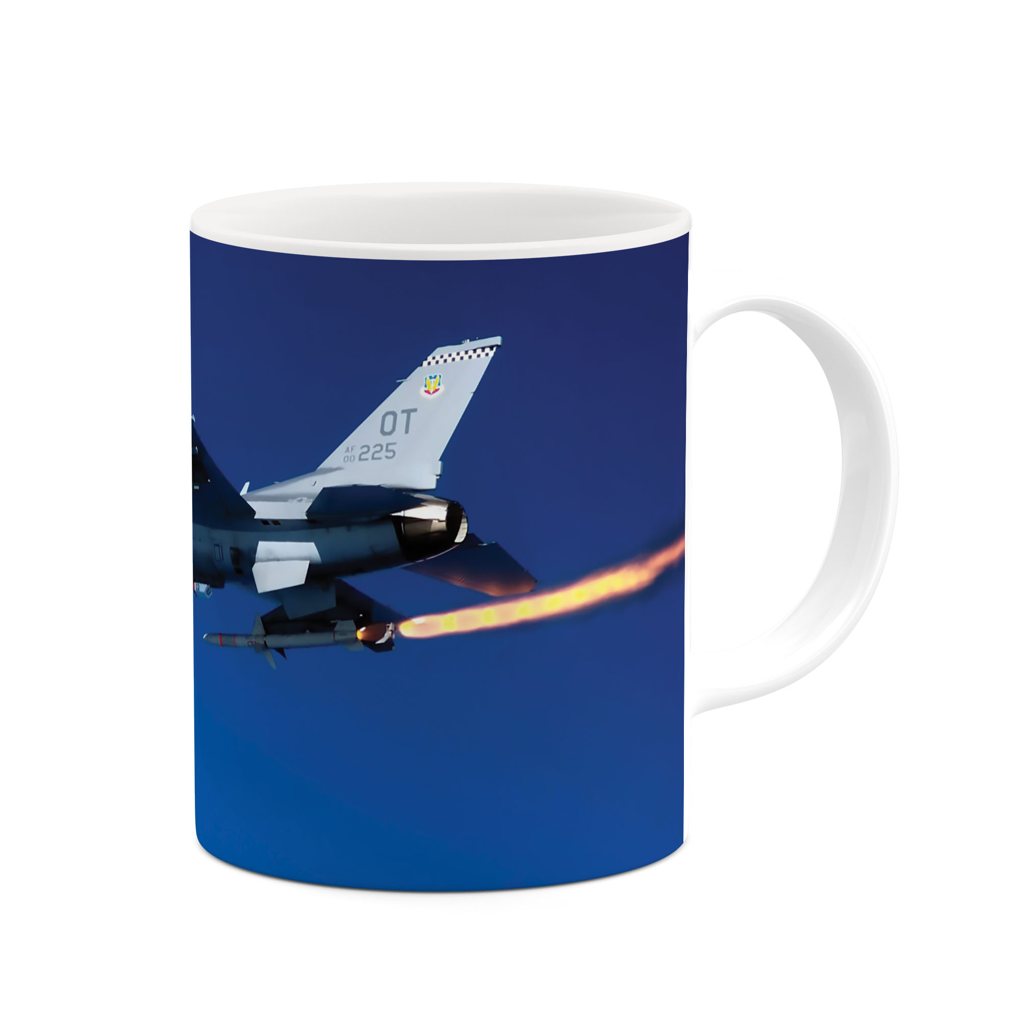 ماگ طرح هواپیمای جنگنده مدل mug03694