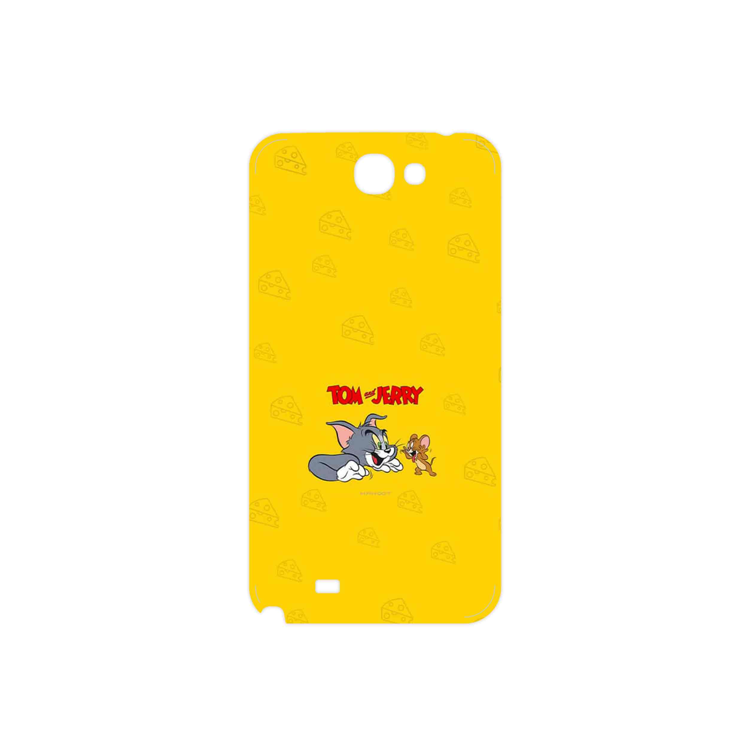 برچسب پوششی ماهوت مدل Tom and Jerry مناسب برای گوشی موبایل سامسونگ Galaxy Note 2