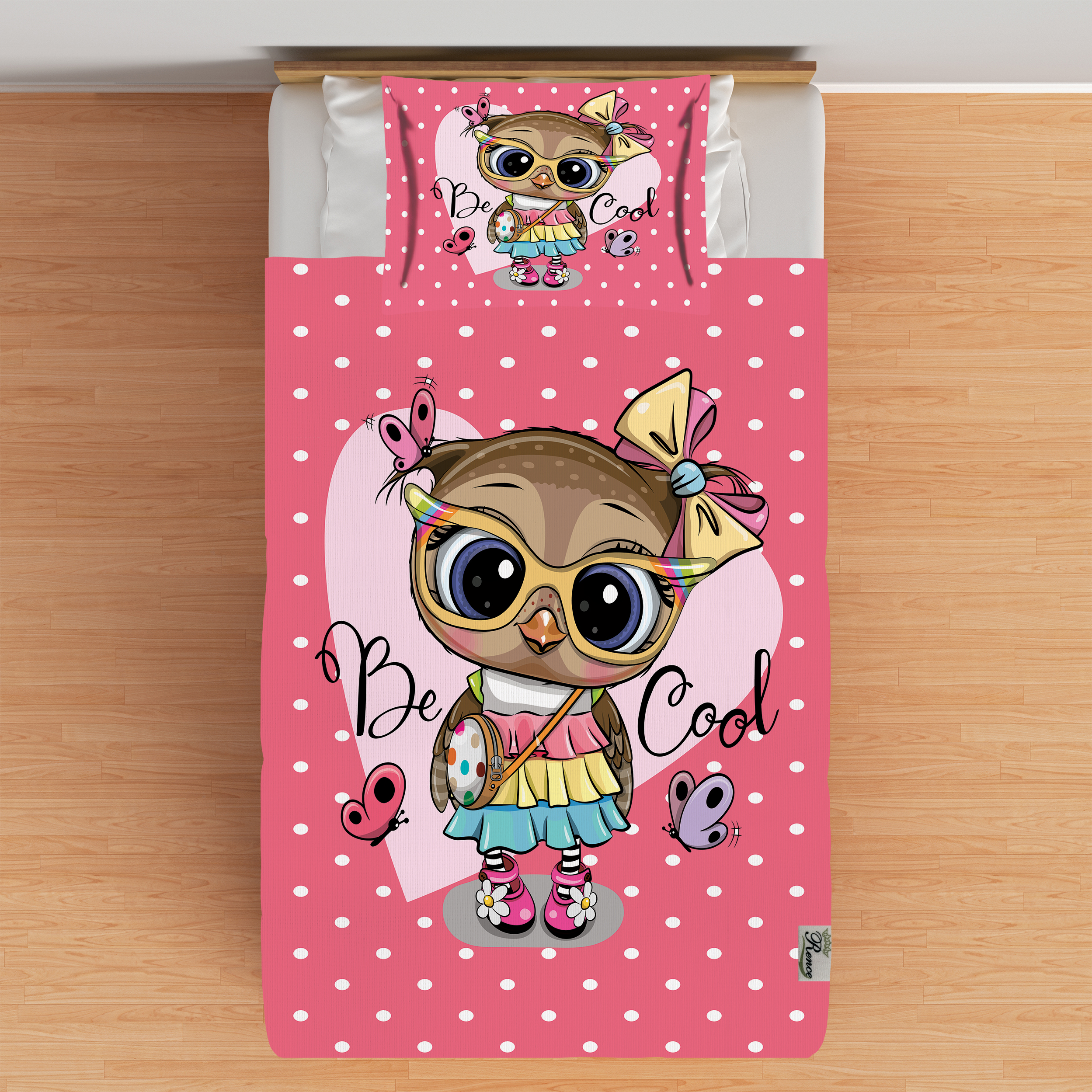 سرویس ملحفه مدل B2-10614 یک نفره 2 تکه