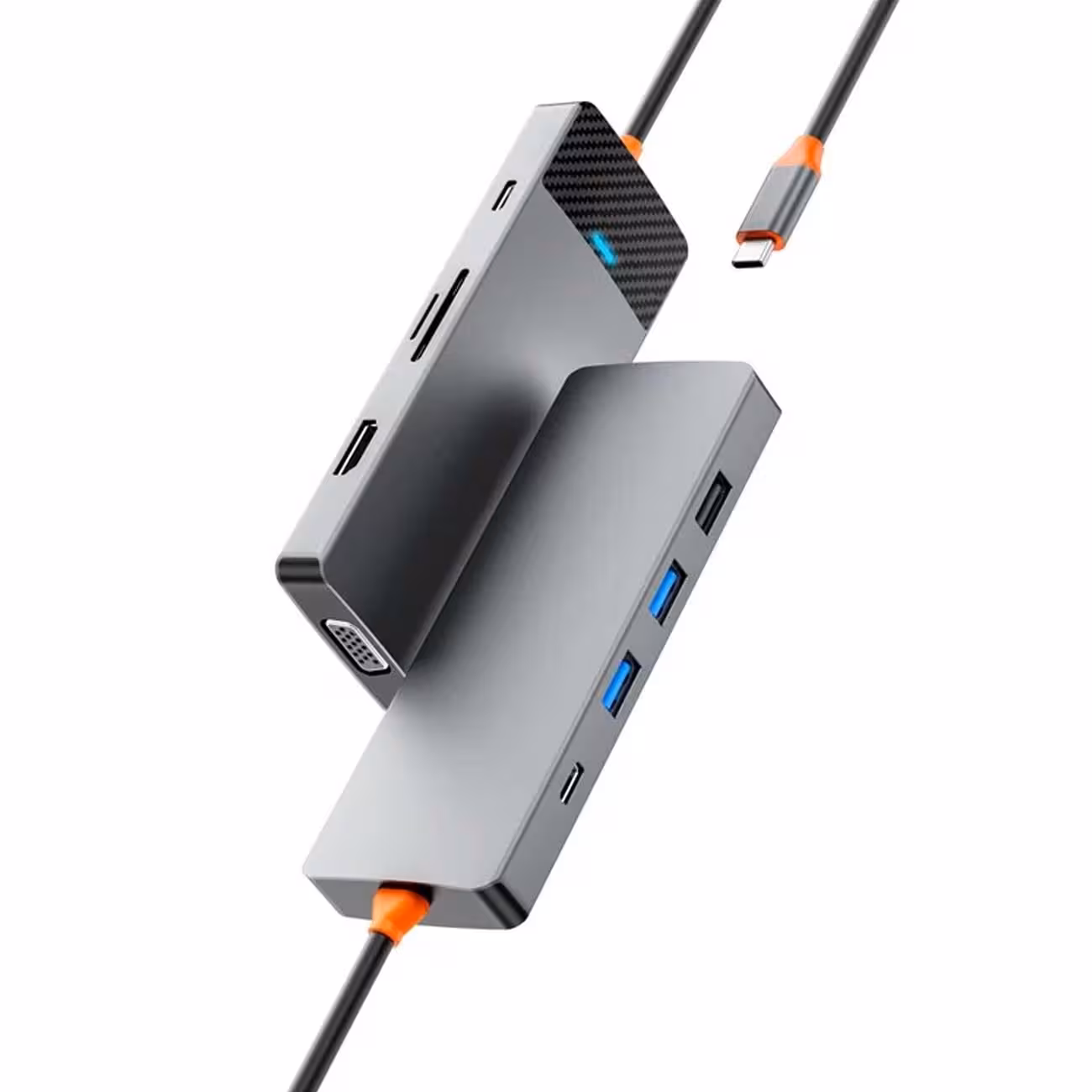 هاب تایپ‌سی 9 پورت ویوو A921HV
