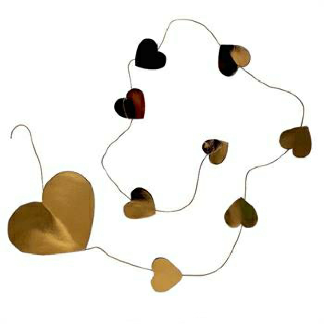 ریسه تزئینی طرح قلب مدل a20