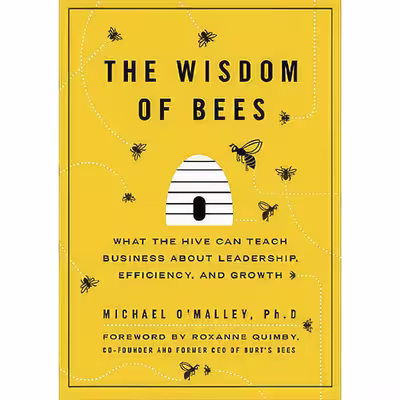 کتاب The Wisdom of Bees اثر Michael OMalley انتشارات Portfolio