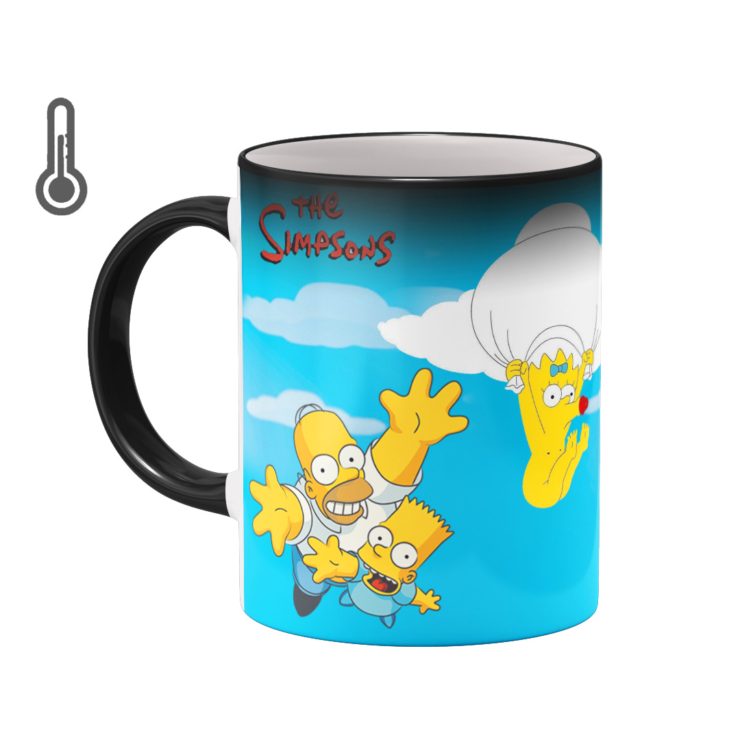 ماگ حرارتی بیگ ماگ مدل سیمپسون ها کد 5057
