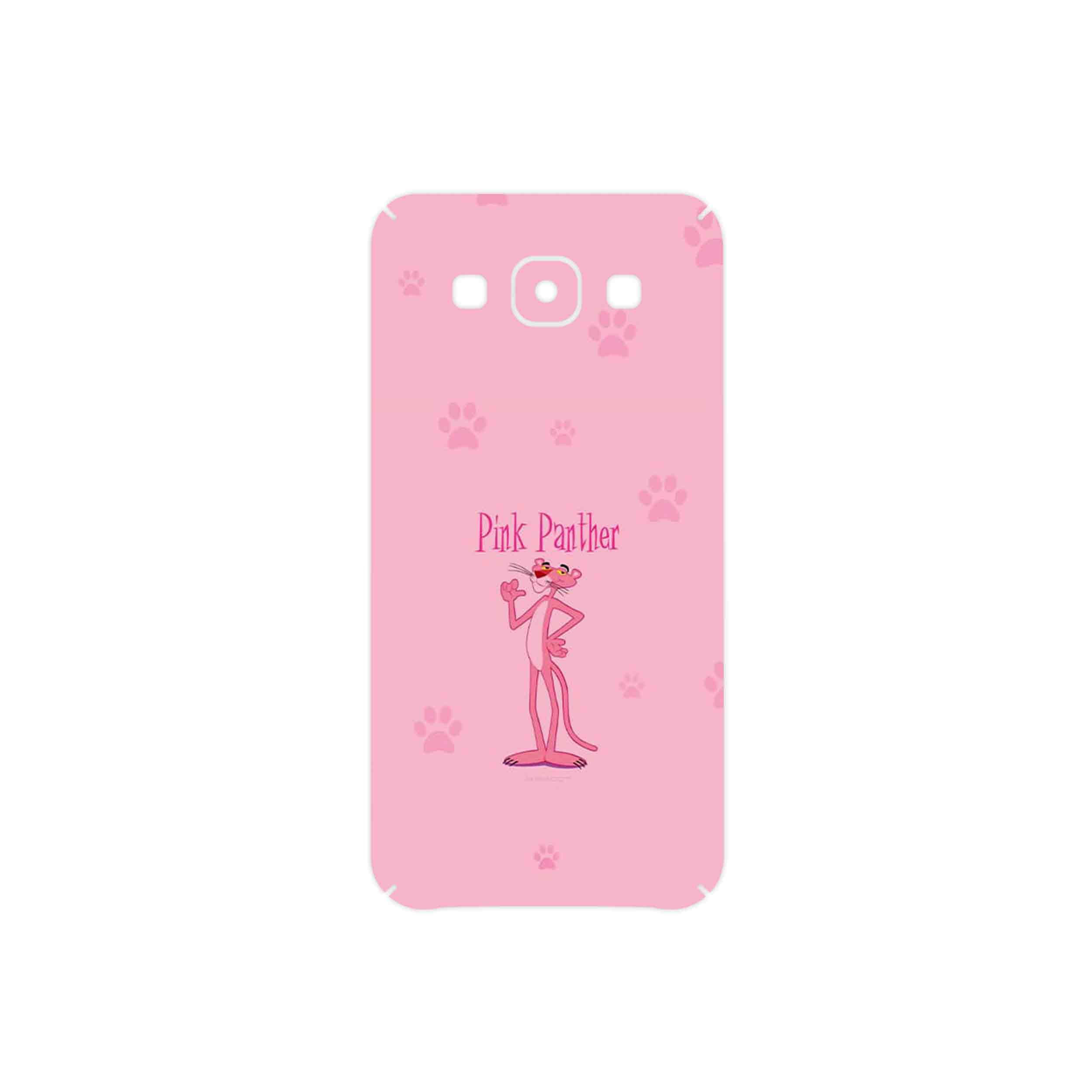 برچسب پوششی ماهوت مدل The Pink Panther مناسب برای گوشی موبایل سامسونگ Galaxy E5