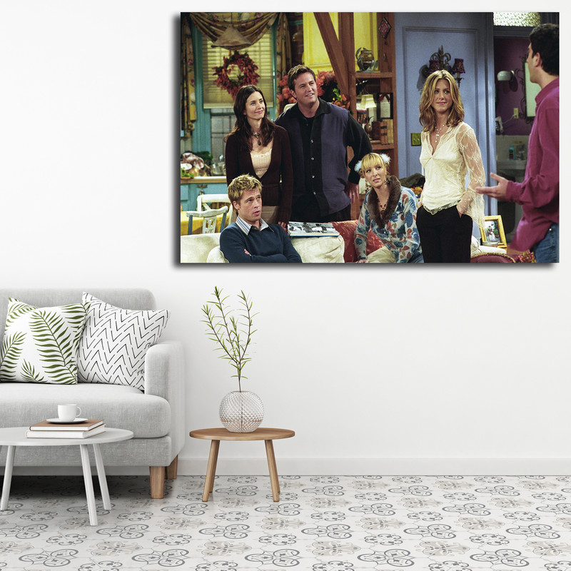 تابلو شاسی مدل فرندز کد 15 | دنیای قاب