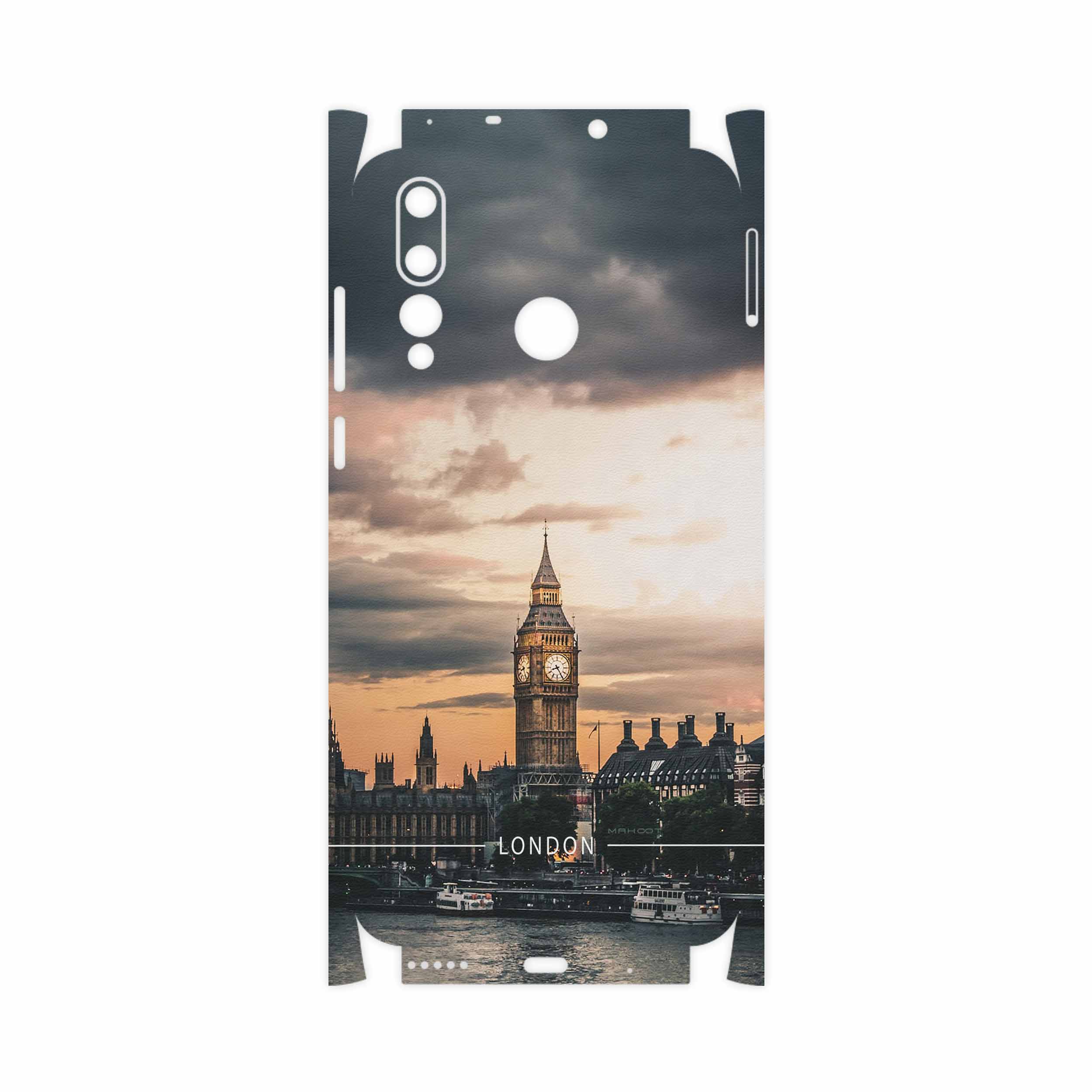 برچسب پوششی ماهوت مدل London City-FullSkin مناسب برای گوشی موبایل هوآوی Nova 4