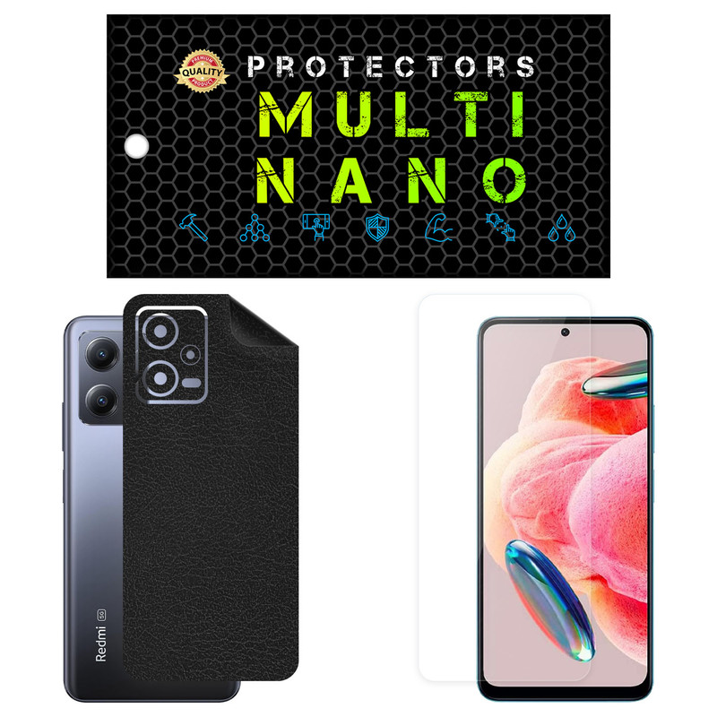 محافظ صفحه نمایش مولتی نانو مدل X-SFL مناسب برای گوشی موبایل شیائومی Redmi Note 12 به همراه برچسب پوششی | کالا برتری
