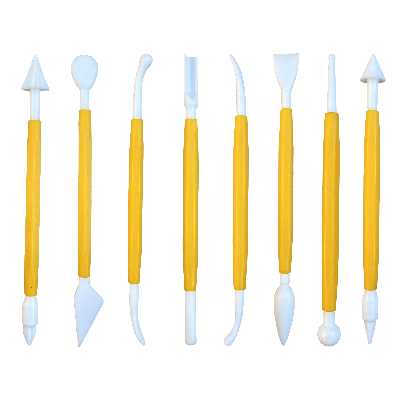  ابزار سفالگری مدل FABE مجموعه 8عددی