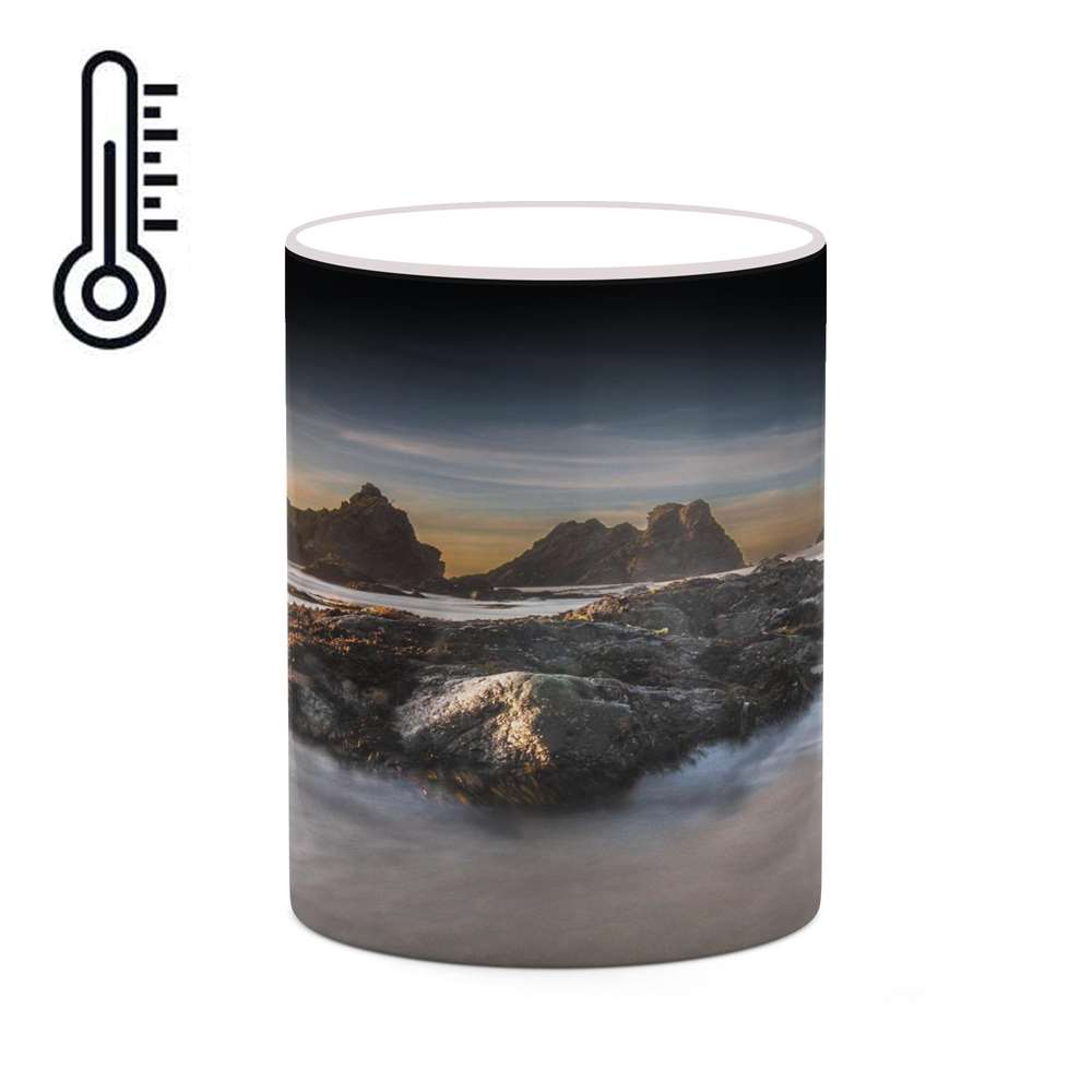 ماگ حرارتی کاکتی طرح منظره مدل mgh18315