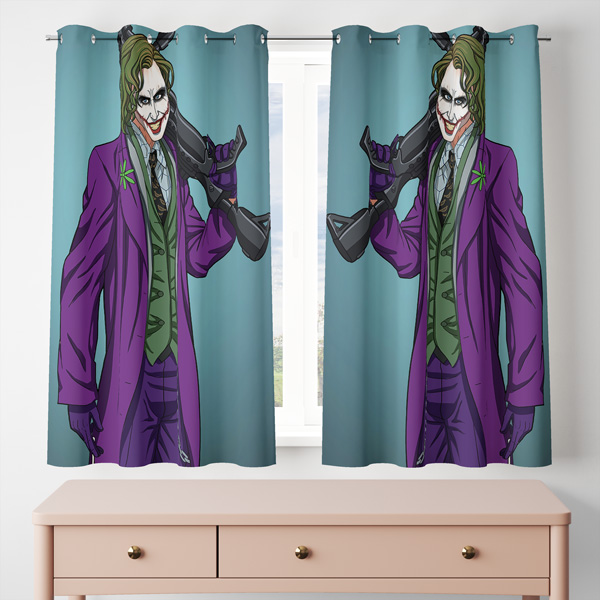 پرده مدل مخمل پانچی کد 8180 سایز 200x140 سانتی متر