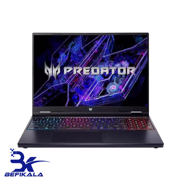 لپ تاپ ایسر مدل Acer Predator Helios PHN16-72-93NZ | i9(14900HX) | 32GB | 1TB SSD | 8GB RTX4060 - بفی کالا | تجربه جدید خرید لپ تاپ