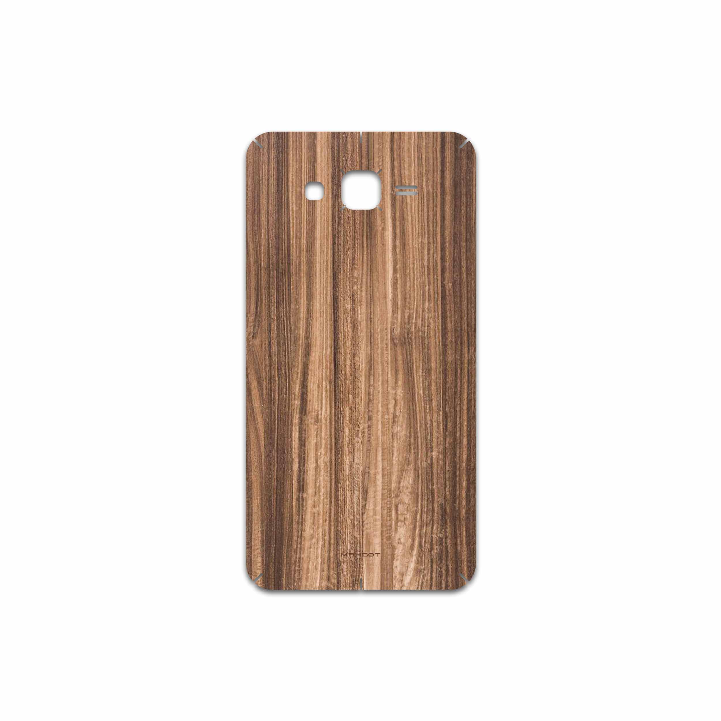 برچسب پوششی ماهوت مدل Light Walnut Wood مناسب برای گوشی موبایل سامسونگ Galaxy J7 2015